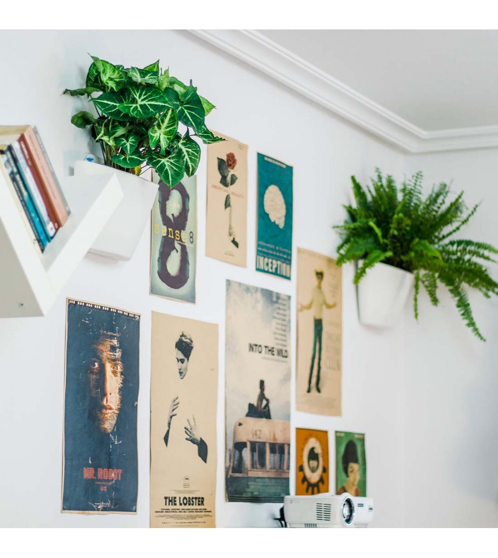 Jardín Vertical Modular Citysens Con Riego Automático De 6 Maceteros – Blanco, Polipropileno 100% Reciclado_1