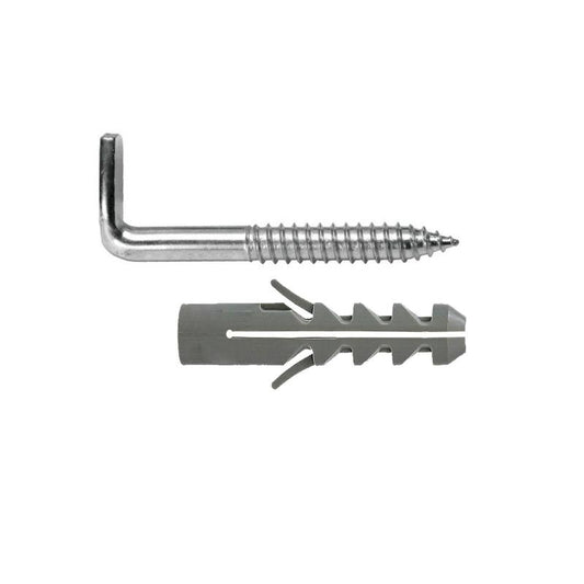 Kit Sanitario Alcayata Con Taco Expansión Ø 14 X 70 Mm. Fijación Calentadores / Termos De Agua_0