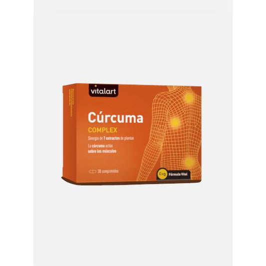 Suplemento alimentar Vitalart Complex de curcuma 30 comprimidos