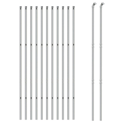 Cerca De Alambre Plateado 2,2x25 M / Vetonek_0