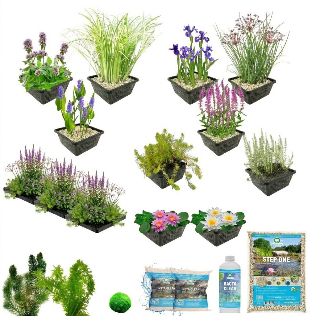 Pack Completo Estanque Multi 1.500-3.000l - Oxigenantes & Ribera - 253 Uds_2