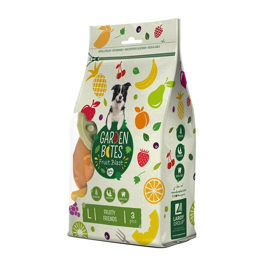 Snack para cães Garden Bites Fruity Friends L 3 unidades Duvo