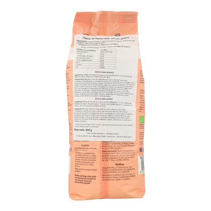 Mistura de farinha biológica sem glúten para todos os fins Bauckhof 800g