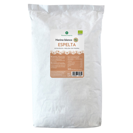 Farinha de Espelta Branca Eco Planeta Huerto 5 Kg