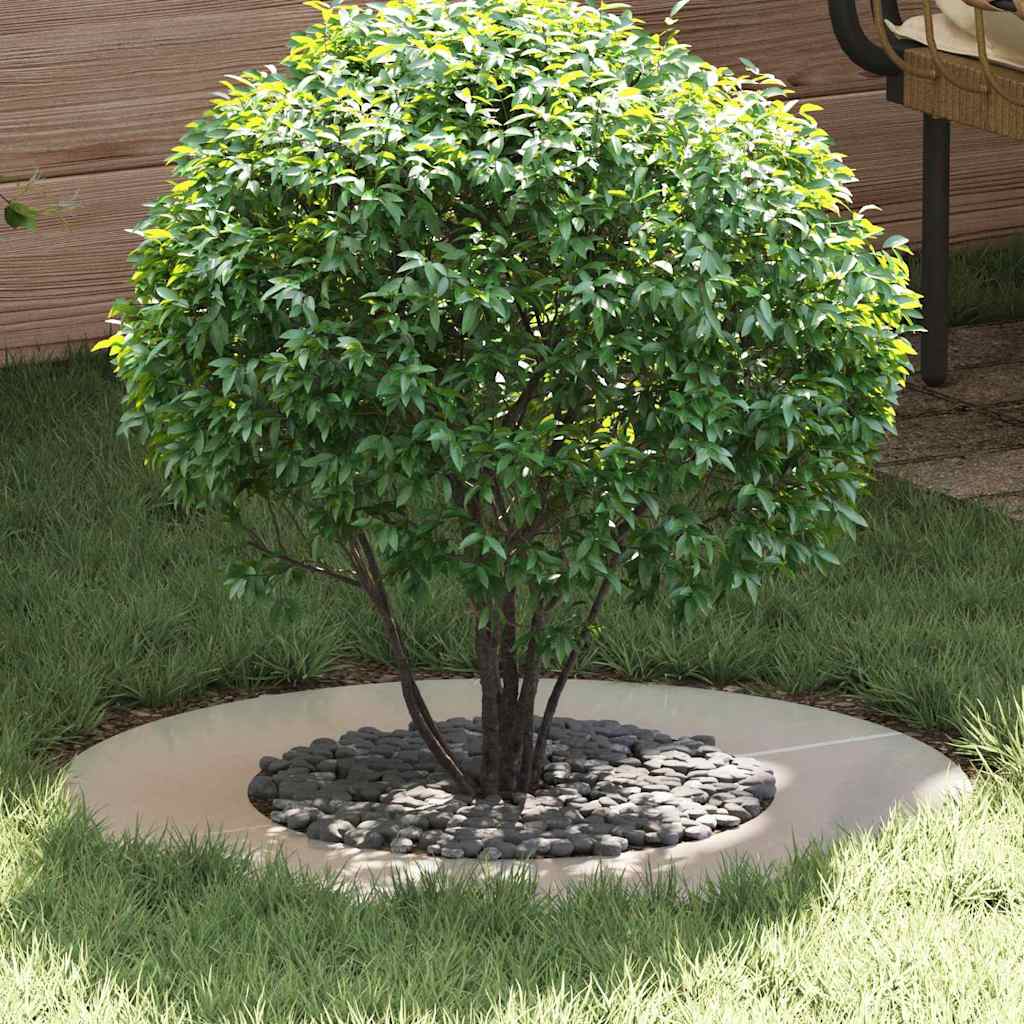 Adecuado Para Anillos De Árbol Plano 5 Pcs Plateado Ø40 / 70 Cm_1