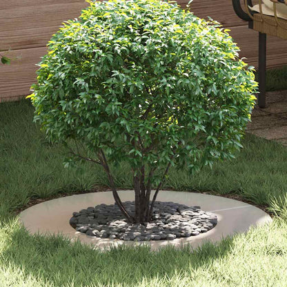 Adecuado Para Anillos De Árbol Plano 5 Pcs Plateado Ø40 / 70 Cm_1