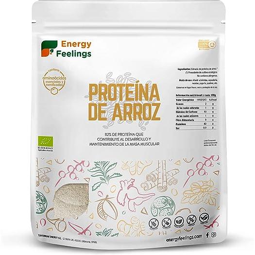 Proteína de Arroz com Baunilha: (1 Kg.) Embalagem XXL