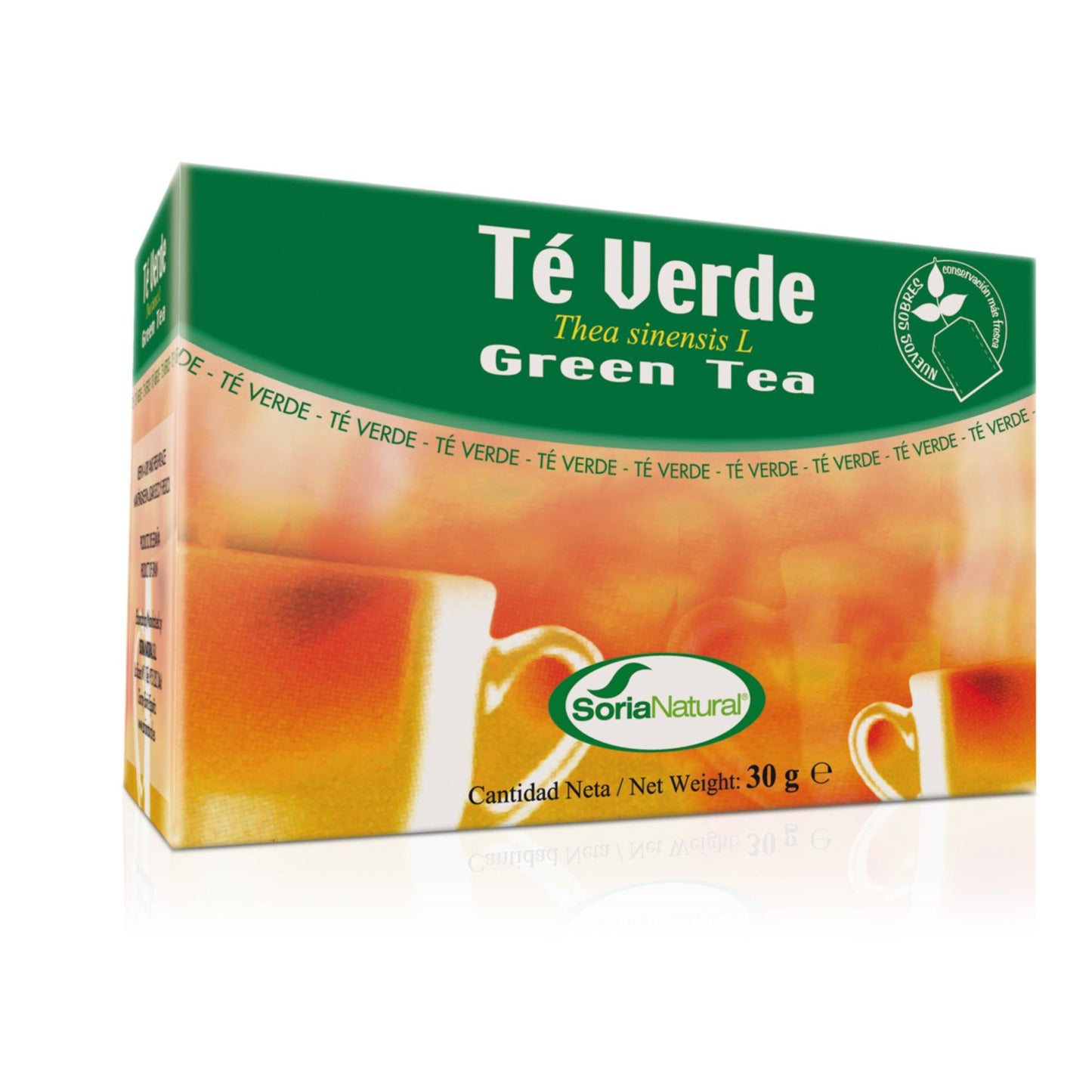 Infusão de Chá Verde Soria Natural 30 g