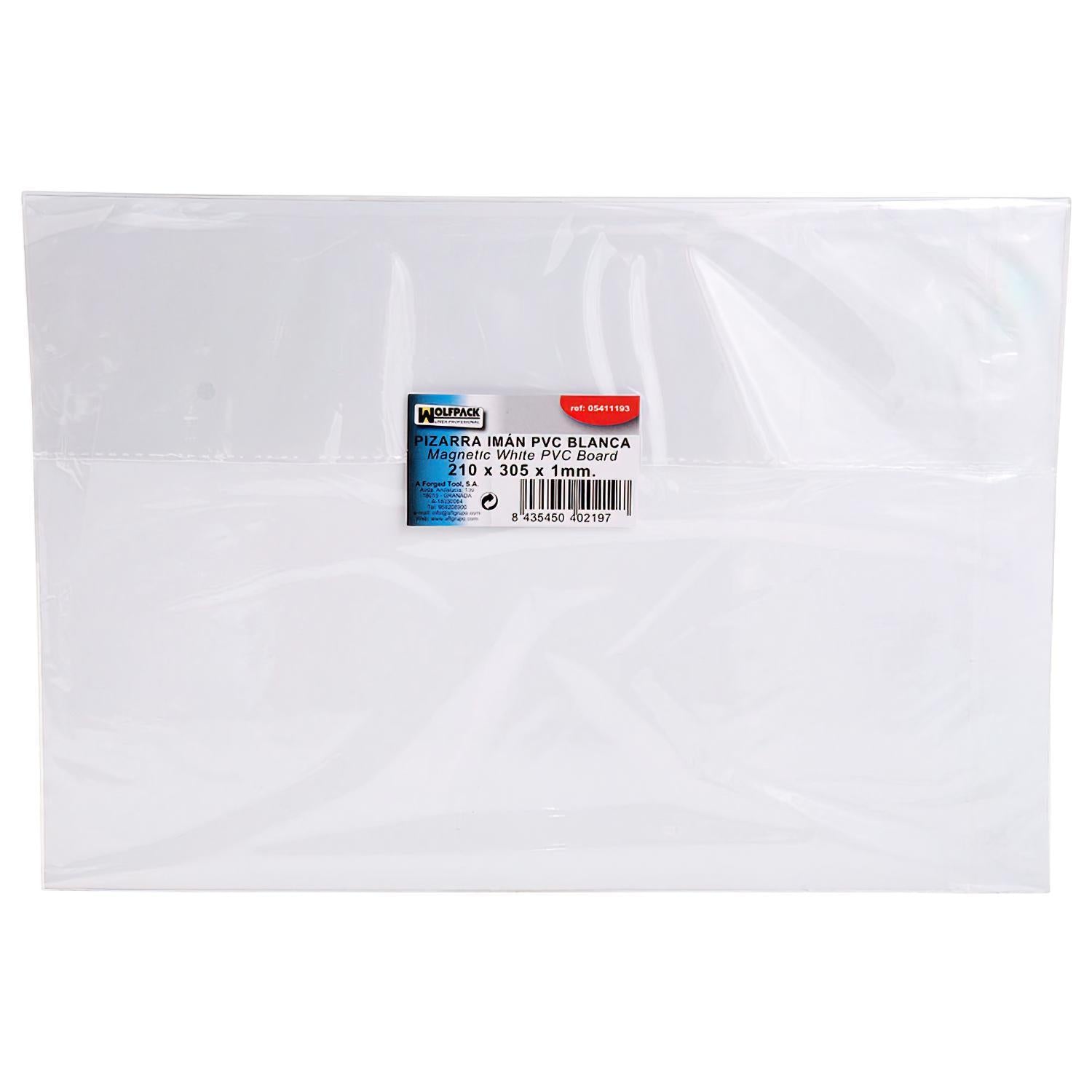 Pizarra Iman Pvc Blanca 210x305x1 Mm._3