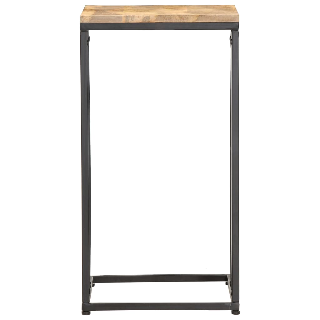 Mesa Auxiliar De Madera Maciza De Mango 35x45x65 Cm_1