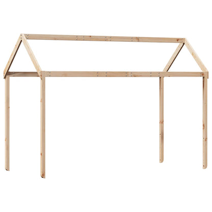 Techo De Cama Infantil Madera Maciza Pino 207x80,5x151,5 Cm_0