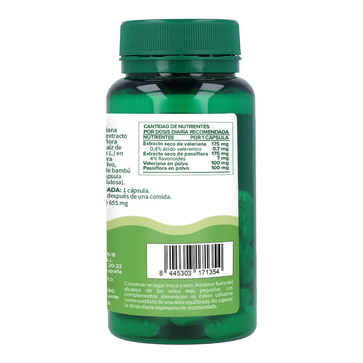 Valeriana + Maracujá Planeta Huerto 60 cápsulas