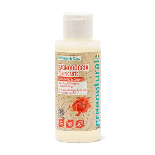 Gel de banho Greenatural Cardamomo e Gengibre 100ml