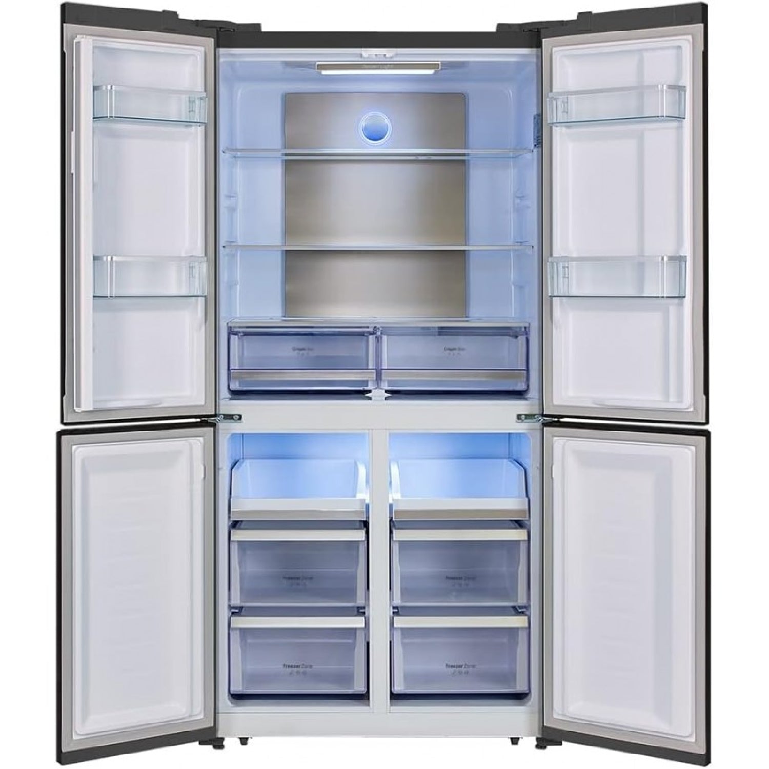 Cecotec Frigorífico 4 Puertas Bolero Coolmarket 4d 490 Inox E_3
