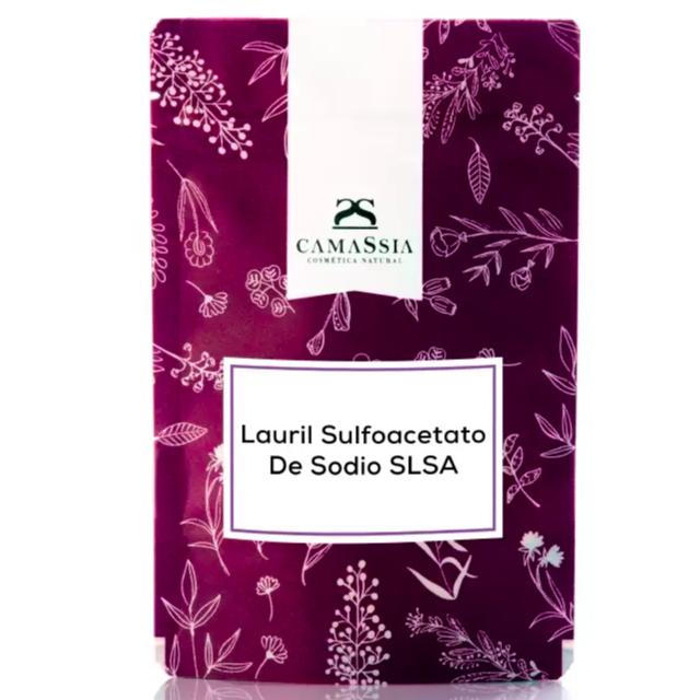 Lauril sulfoacetato de sódio (SLSA). Camassia