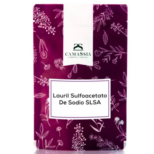 Lauril sulfoacetato de sódio (SLSA). Camassia
