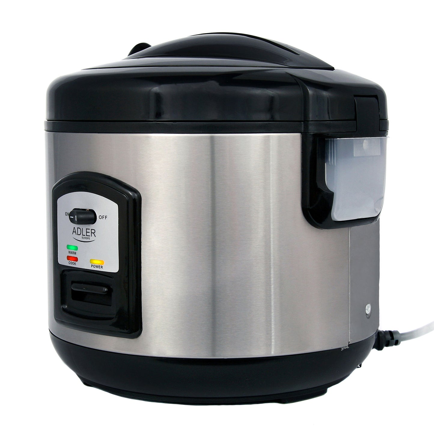 Arrocera, Cocedero De Arroz, 1,5 L, Función Cocinar Y Mantener Caliente, Apagado Automático Adler Ad6406 Plata_1