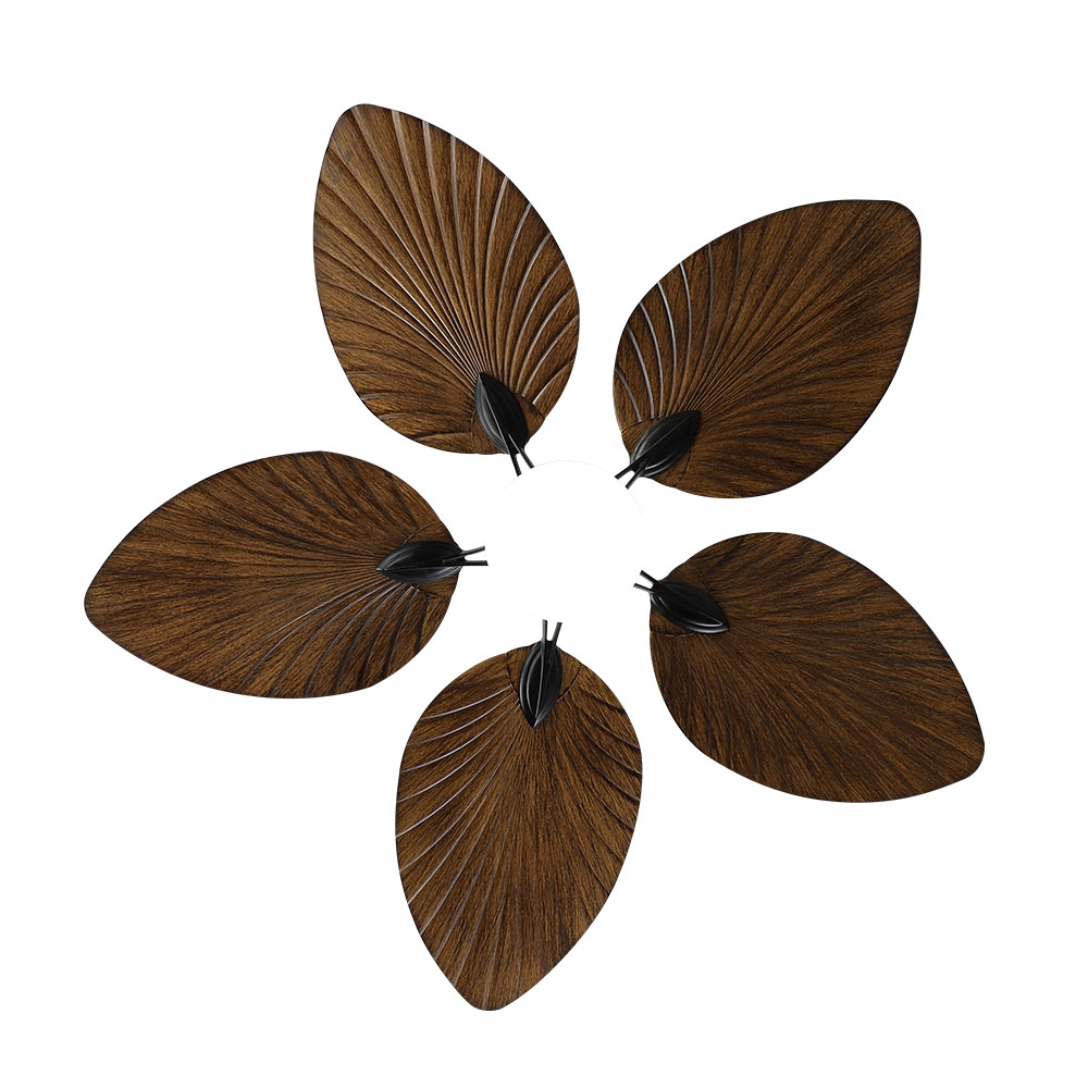 Ventilador Dc 26w Colla Negro 5 Aspas Marron 132cm 6 Velocidades 2950lm Remoto Temporizador Memoria 24_2