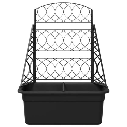 Enrejado Para Macetas Gris Antracita 58 X 29 X 78 Cm Pp_3