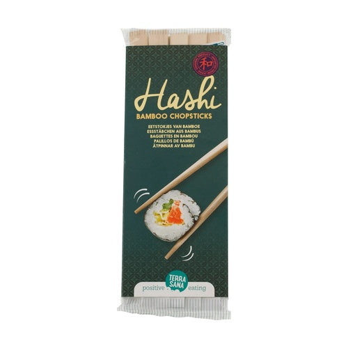 Hashi (pauzinhos de bambu) Terrasana 5 unidades