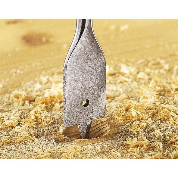 1 broca de fresagem plana Wolfcraft haste sextavada de 152 mm