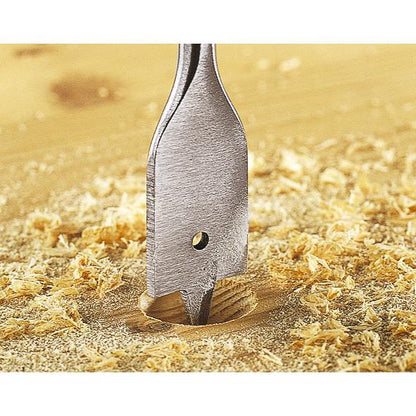 1 broca de fresagem plana Wolfcraft haste sextavada de 152 mm