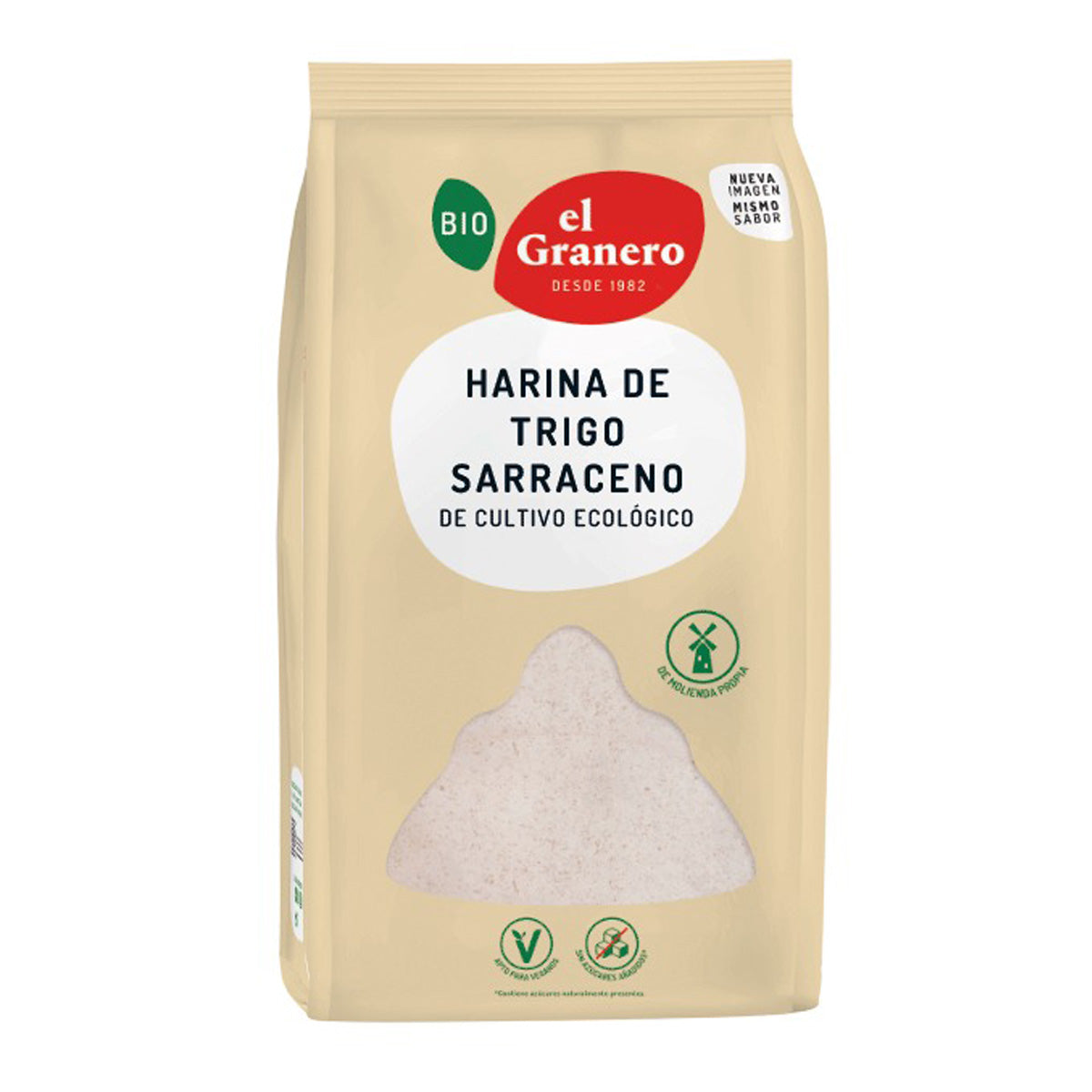 Farinha de Trigo Sarraceno Biológica El Granero 1 kg