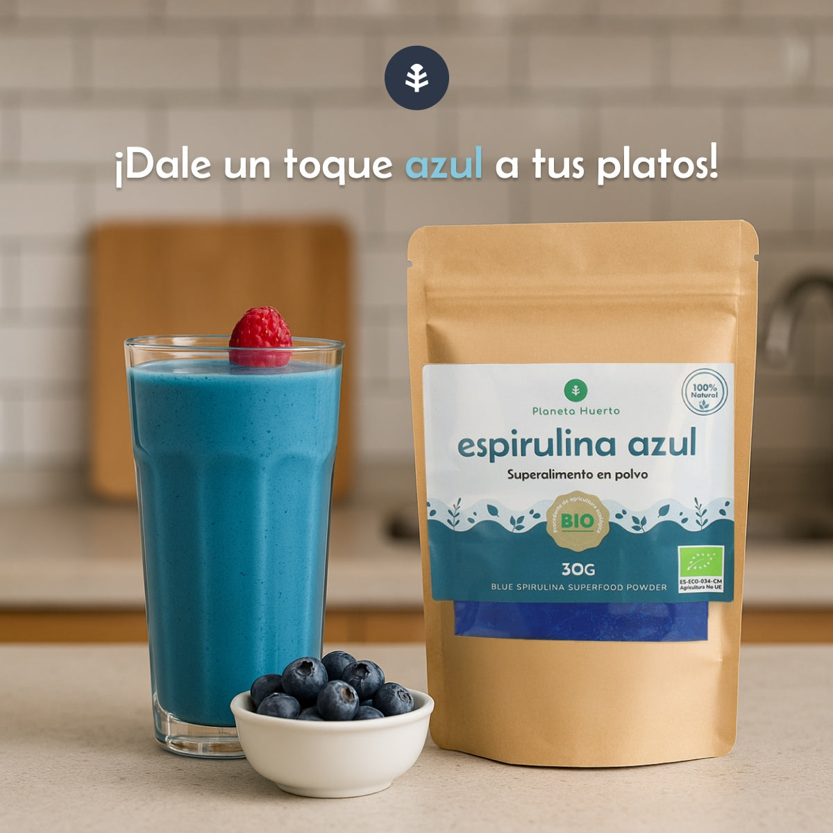 Planeta Huerto Espirulina Azul 30 g