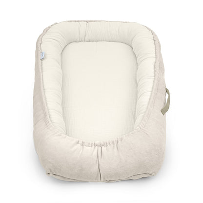 Cuna Nido Colecho Bebe Muselina Vanilla_3