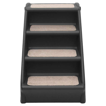 Escalera Plegable Para Perros Negro 62x40x49,5 Cm_2
