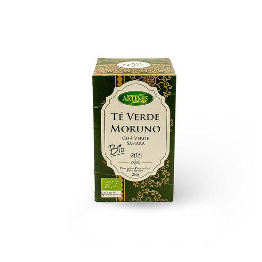 Chá Verde Moruno Eco 20 Filtros Artemisbio