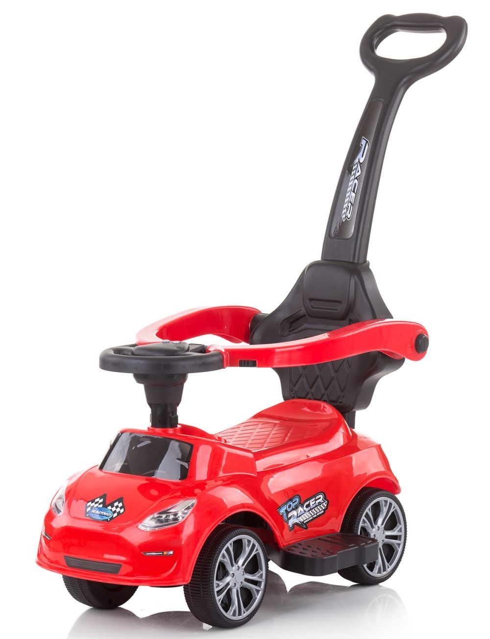 Correpasillos Con Mango Parental Extraíble Turbo Red_0