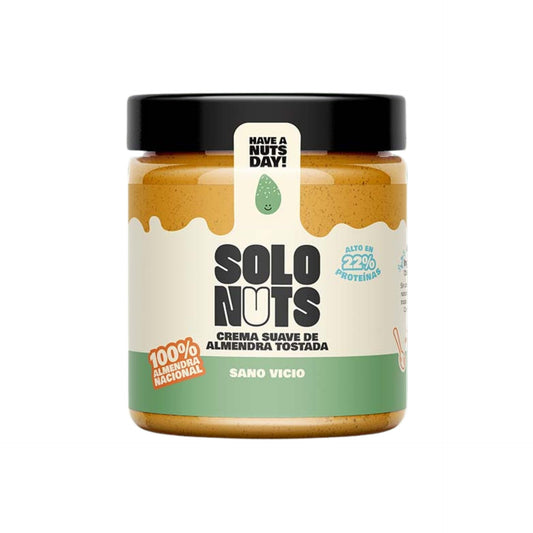 100% Solonuts Creme Suave de Amêndoa Nacional - 200g