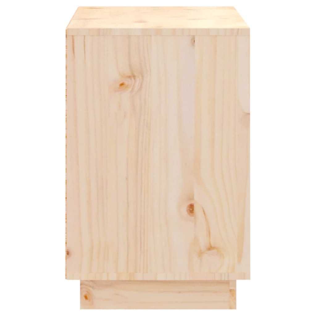 Mueble Zapatero De Madera Maciza De Pino 110x34x52 Cm / Vetonek_4