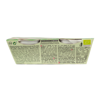 Sobremesa de Amêndoa e Cacau NaturGreen, 2 x 125 g