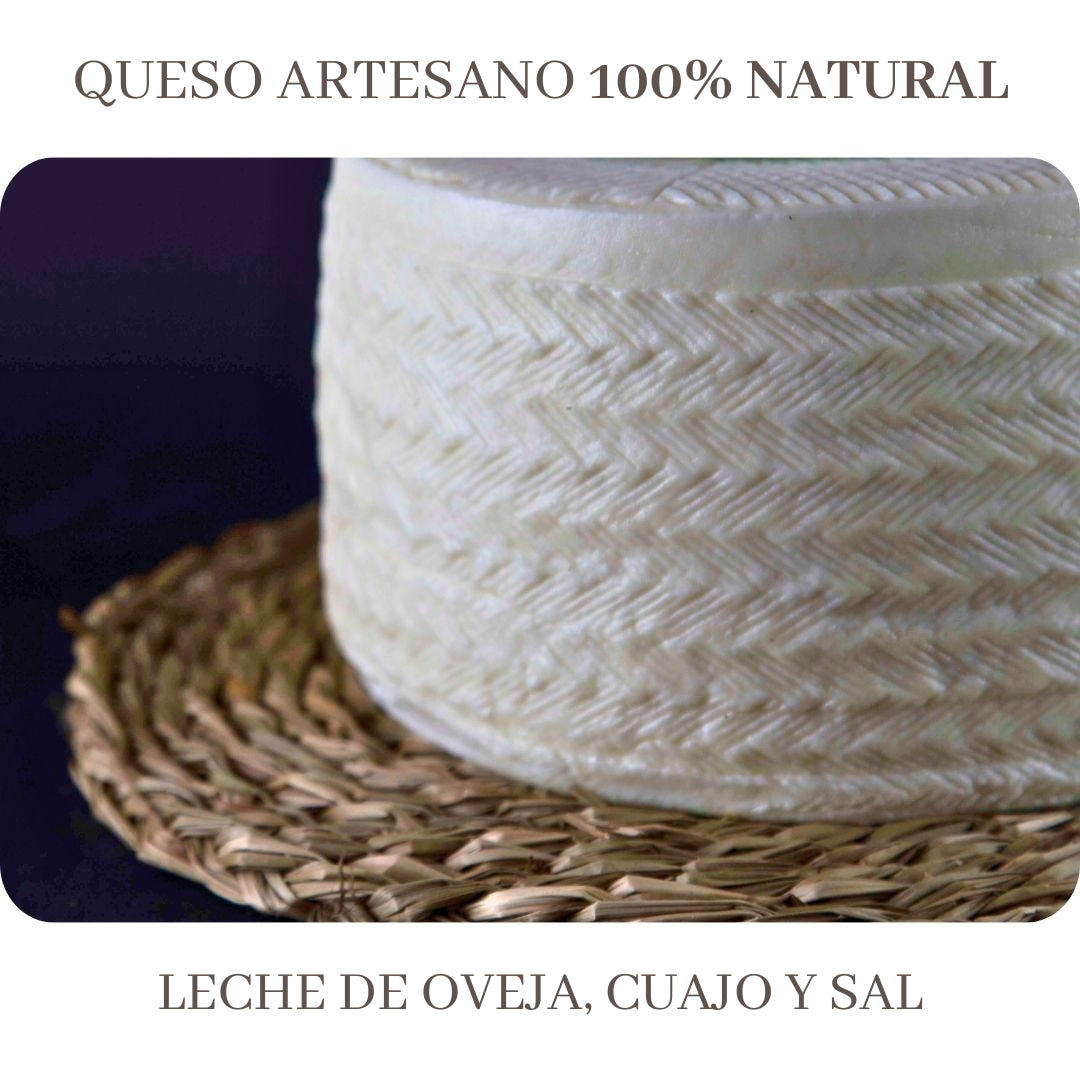 Saleta® Queso Tierno Entero De Oveja (0,5kg) | Elaboración Artesana Quesos De La Mancha_2
