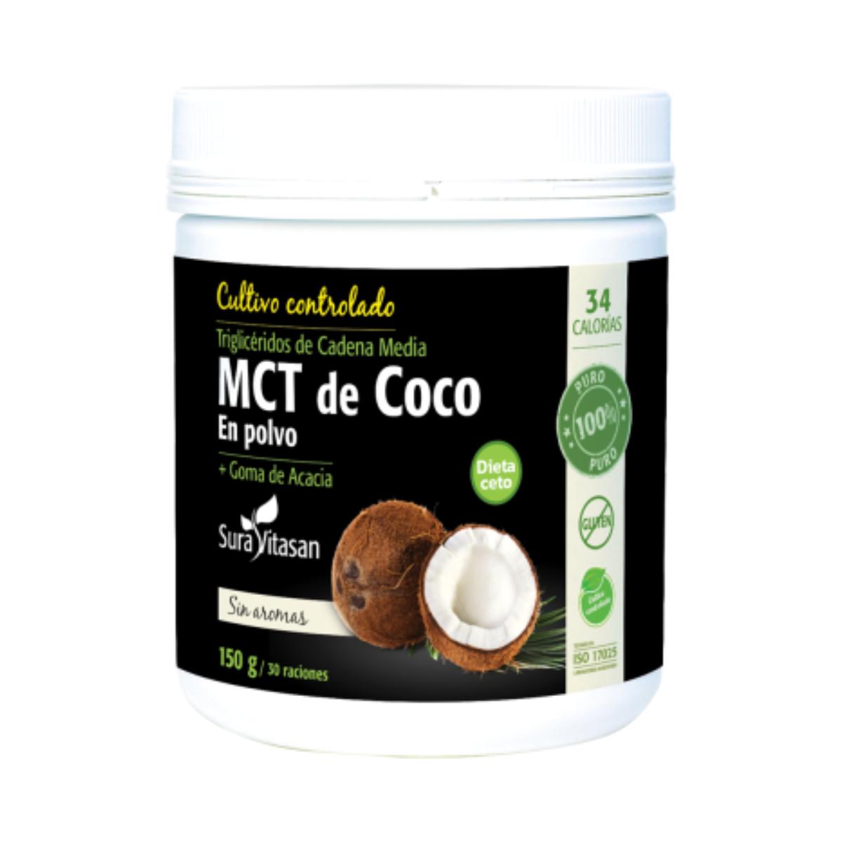 Coco MCT em pó 150 g SuraVitasan