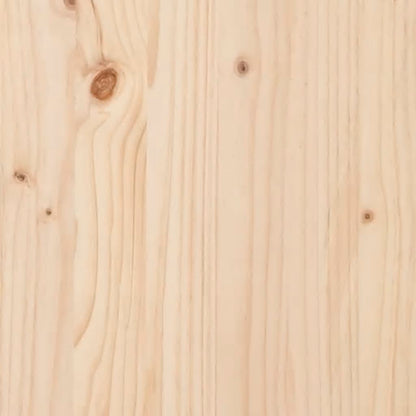 Estructura De Cama Para Niños Madera Maciza De Pino 80x160 Cm / Vetonek_5