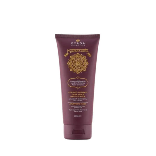 Mascarilla Color Reflejos Oscuros Ayurvédica Gyada 200ml_0