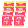 Embalagem de 8 Smilitos, Worms de Morango e Banana, ECO Smileat, 25 g