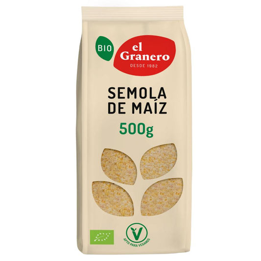 Sêmola de Milho Biológica El Granero 500 g