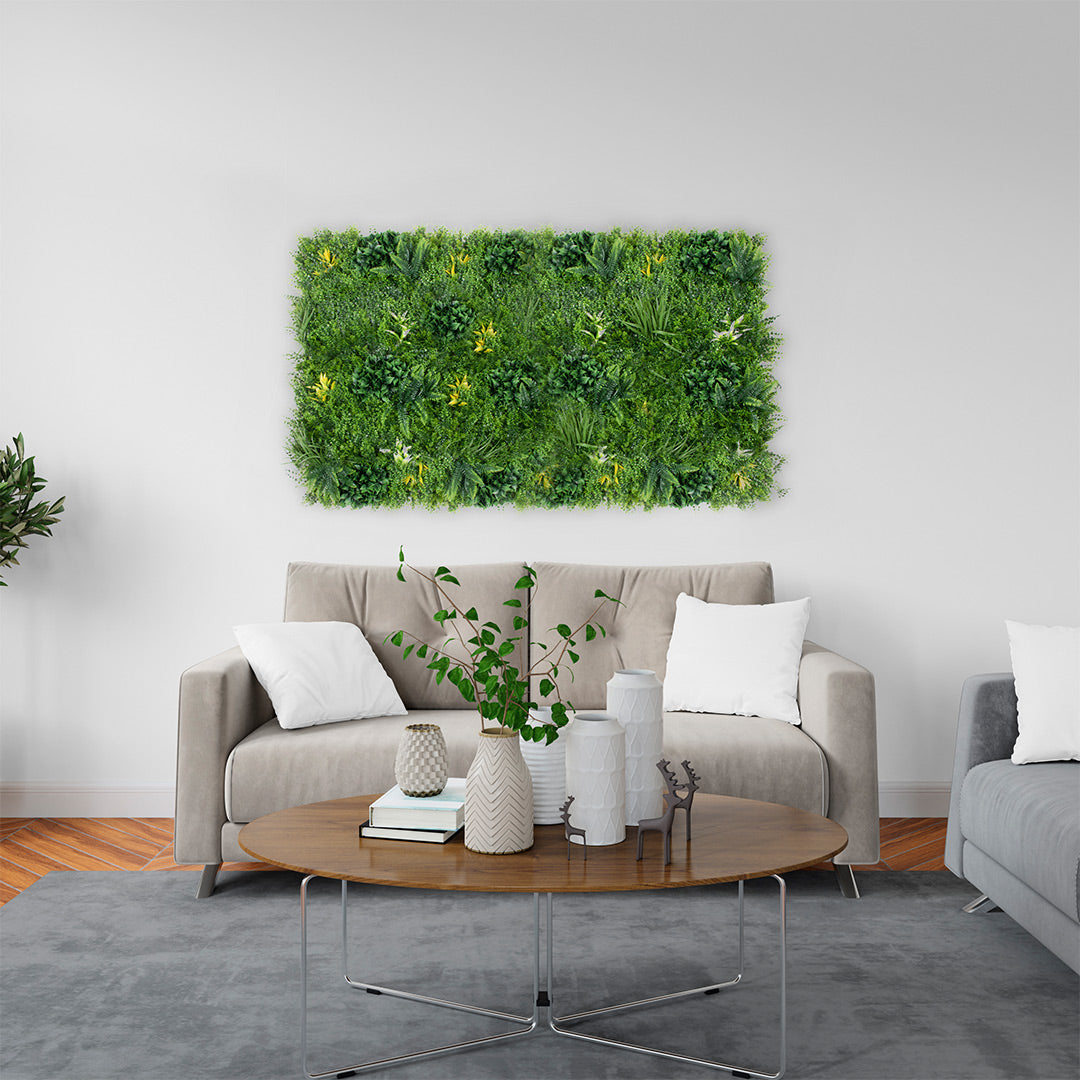 Rollo Jardín Vertical Leafy - Decoración Natural 1x1 M / Multicolor_0