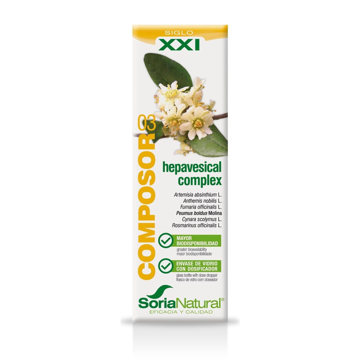 Composor 3 XXI Complexo Hepavesical Soria Natural