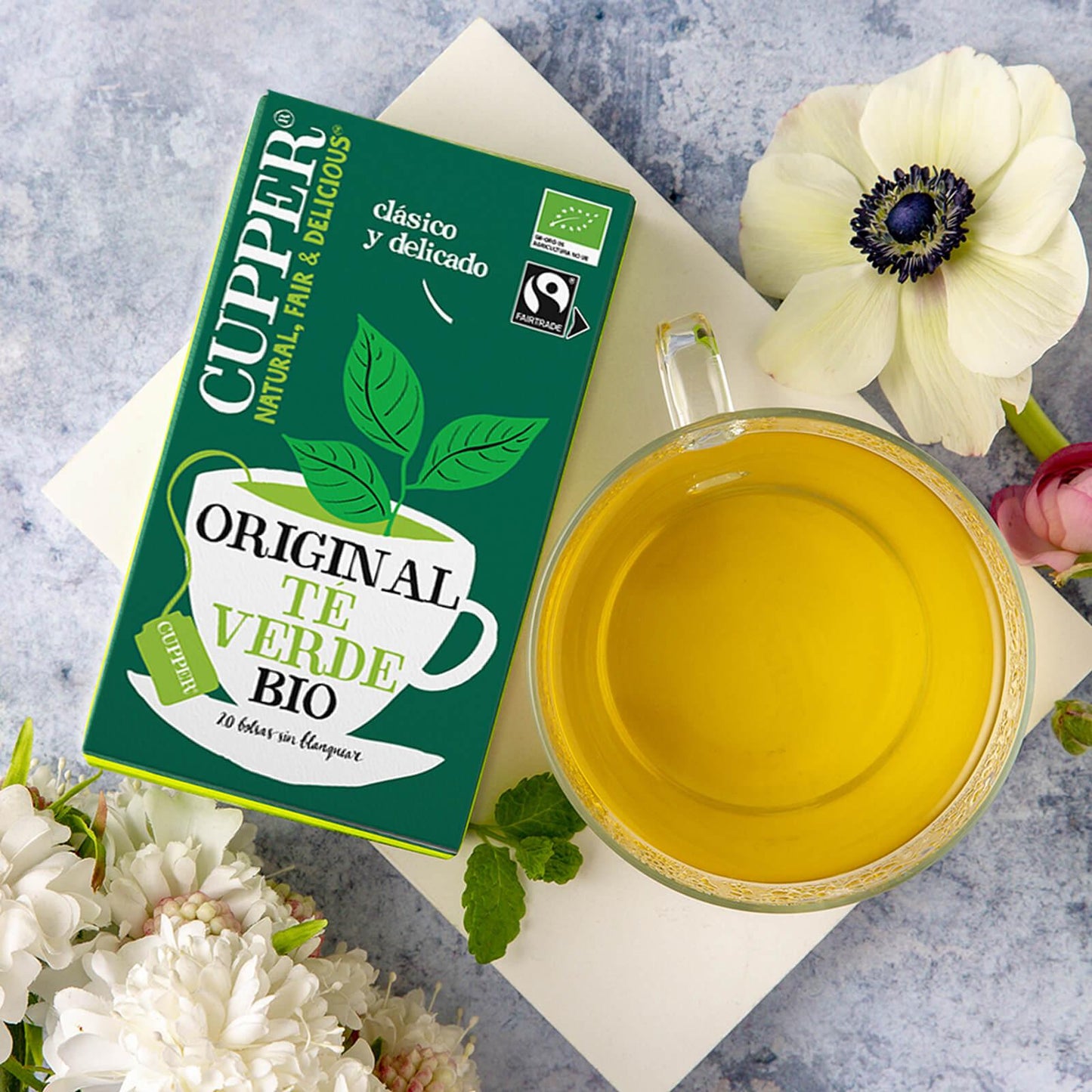 Chá Verde Clássico Bio Cupper 20 saquetas 
