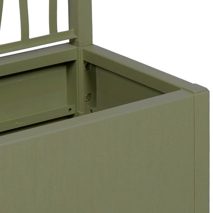 Maceta De Jardín Con Enrejado Verde 80 X 36 X 140 Cm Pp_5