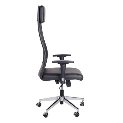 Silla De Oficina Airflow Símil, Negro, 65 X 120a128 X 65cm_3