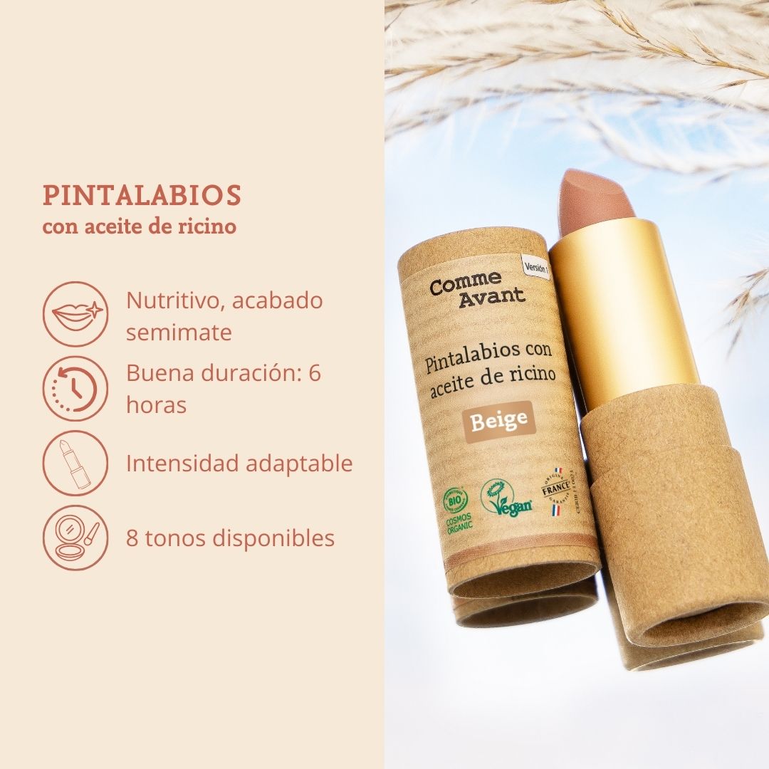 Pintalabios Con Aceite De Ricino - Marrón_4