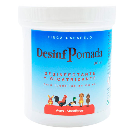 Desinfpomada-Producto 100% Natural Para Las Heridas De Los Animales-Cura Las Heridas De Aves Y Mamíferos-500Ml_0