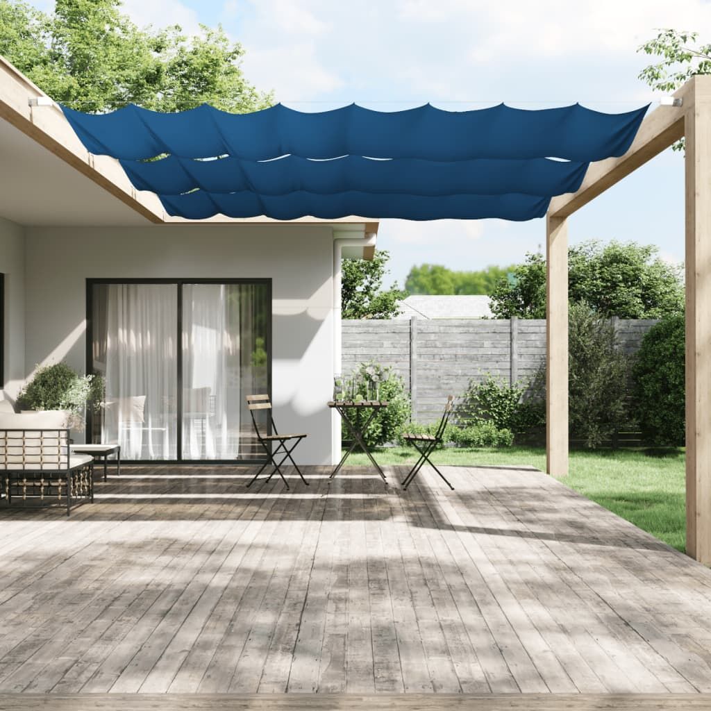 Vidaxl Toldo Vertical Tela Oxford Azul 140x360 Cm_1