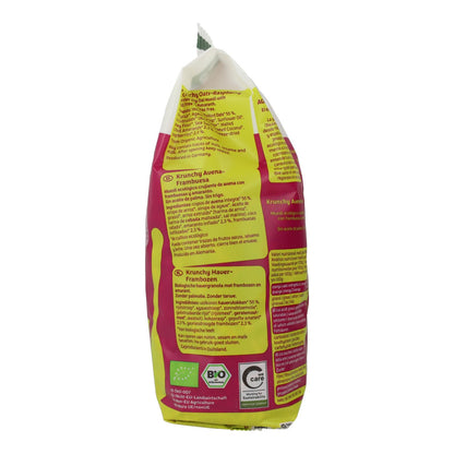 Muesli Barnhouse de aveia crocante, framboesa e aronia, 375 g